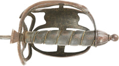 MASSIVE ENGLISH HEAVY CAVALRY BACKSWORD C.1750 - Fagan Arms