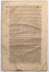 ACTUAL PAGE PRINTED BY BENJAMIN FRANKLIN IN 1752 - Fagan Arms