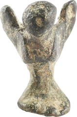 ROMAN BRONZE FIGURE OF A CHERUB - Fagan Arms