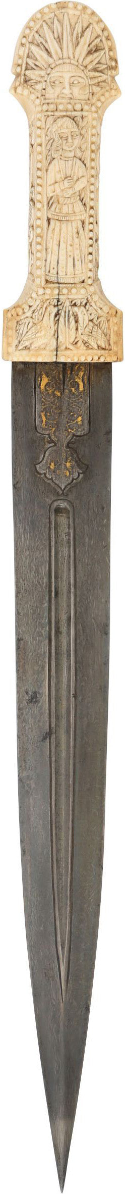 FINE 18th CENTURY PERSIAN KINDJAL - Fagan Arms
