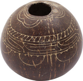 NEW GUINEA CANNIBAL'S LIME CONTAINER