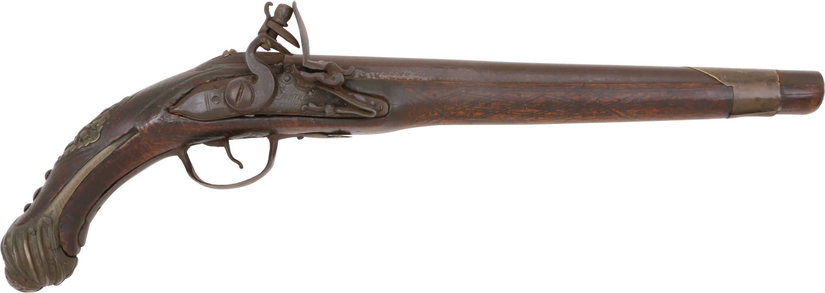 OTTOMAN TURKISH FLINTLOCK PISTOL C.1800 - Fagan Arms