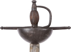 17th CENTURY CARIBBEAN CUP HILTED BROADSWORD - Fagan Arms