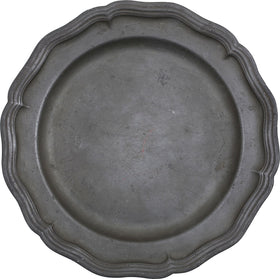 18th CENTURY FRENCH PEWTER PLATE