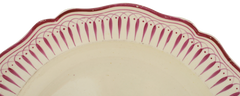 ENGLISH CREAMWARE PLATE, 18TH-EARLY 19TH CENTURY - Fagan Arms