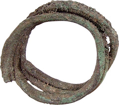 VIKING COIL RING, C.850-1050 AD, SIZE 1-2 - Fagan Arms