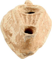 HERODIAN (HELLENISTIC JEW) OIL LAMP C.1ST-3RD CENTURY AD - Fagan Arms