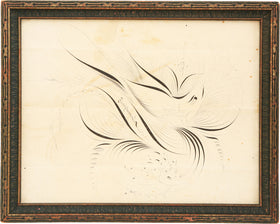 SPENCERIAN CALLIGRAPHY DRAWING