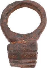 ROMAN IRON KEY RING C.100-300 AD - Fagan Arms