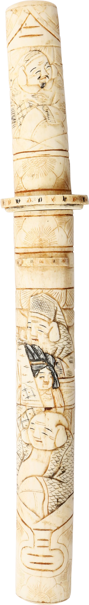 JAPANESE VOTIVE DAGGER, TANTO, MEIJI PERIOD - Fagan Arms