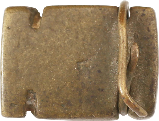 BRONZE ASHANTI GEOMETRIC GOLD WEIGHT, C.1890 - Fagan Arms