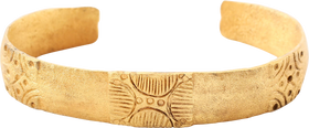 FINE VIKING GILT BRACELET, C.850-1050 AD