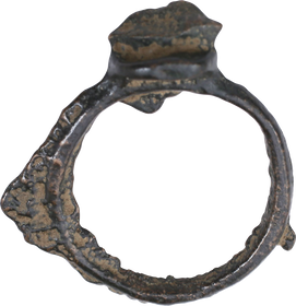 UNFINISHED ROMAN RING C.100-350 AD.