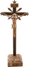 SPANISH COLONIAL CRUCIFICTION FIGURE
