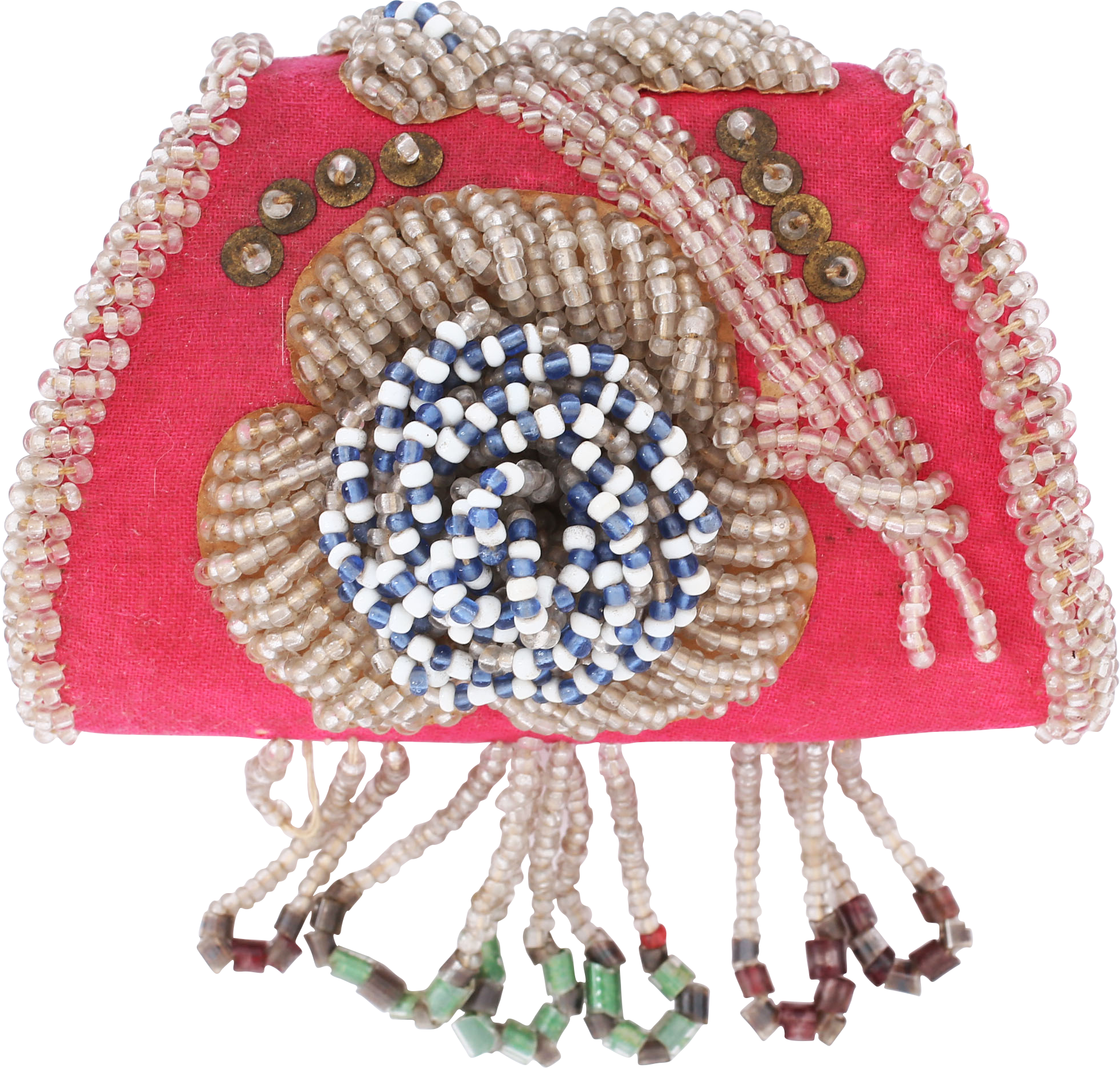 IROQUOIS BEADED CLUTCH, C.1900-10 - Fagan Arms