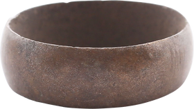 RARE COPPER VIKING RING, C.900-1050 AD, SIZE 8