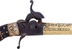 RARE INDONESIAN PERCUSSION PISTOL, MID-19th CENTURY - Fagan Arms
