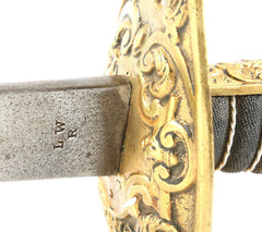 IMPERIAL GERMAN INFANTRY OFFICER’S SWORD C.1870 - Fagan Arms