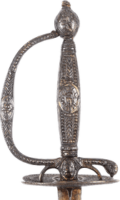 FRENCH SILVER HILT SMALLSWORD C.1770