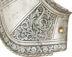 BEAUTIFUL VICTORIAN COPY OF A GERMAN GORGET BACK PLATE OF THE LATE 16th CENTURY - Fagan Arms