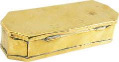 COLONIAL AMERICAN TABLE TOP TOBACCO BOX - Fagan Arms