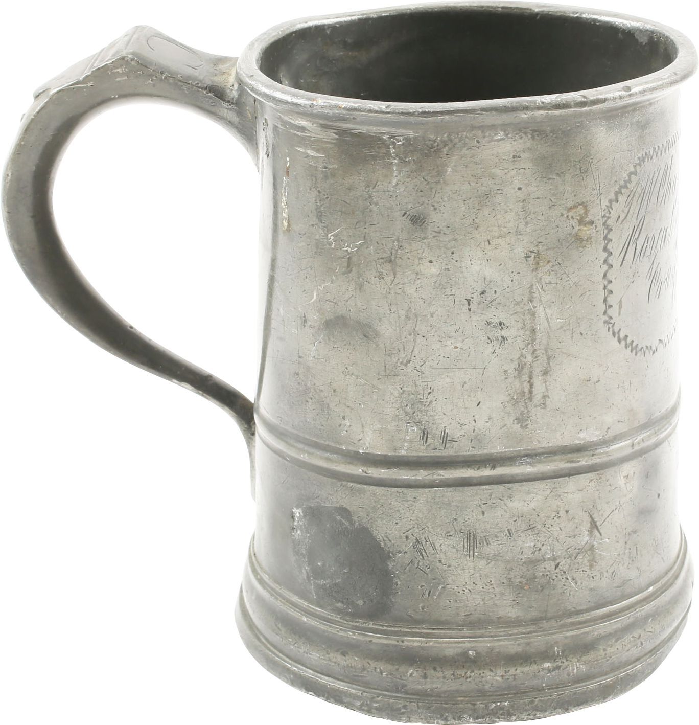 VICTORIAN PEWTER PUB MUG K PAUL MOVIE PROP - Fagan Arms