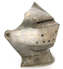 ANTIQUE VISOR, BUFF AND NECK PLATE FOR A CLOSE HELMET - Fagan Arms