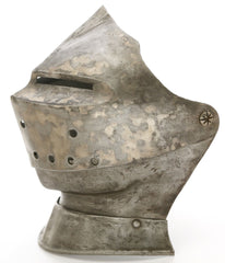 ANTIQUE VISOR, BUFF AND NECK PLATE FOR A CLOSE HELMET - Fagan Arms