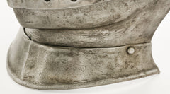 ANTIQUE VISOR, BUFF AND NECK PLATE FOR A CLOSE HELMET - Fagan Arms