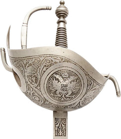 SPANISH COPY OF A CUP HILTED RAPIER C.1650-1700