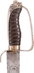 FINE AUSTRIAN SILVER HILTED CAVALRY SWORD C.1750-60 - Fagan Arms