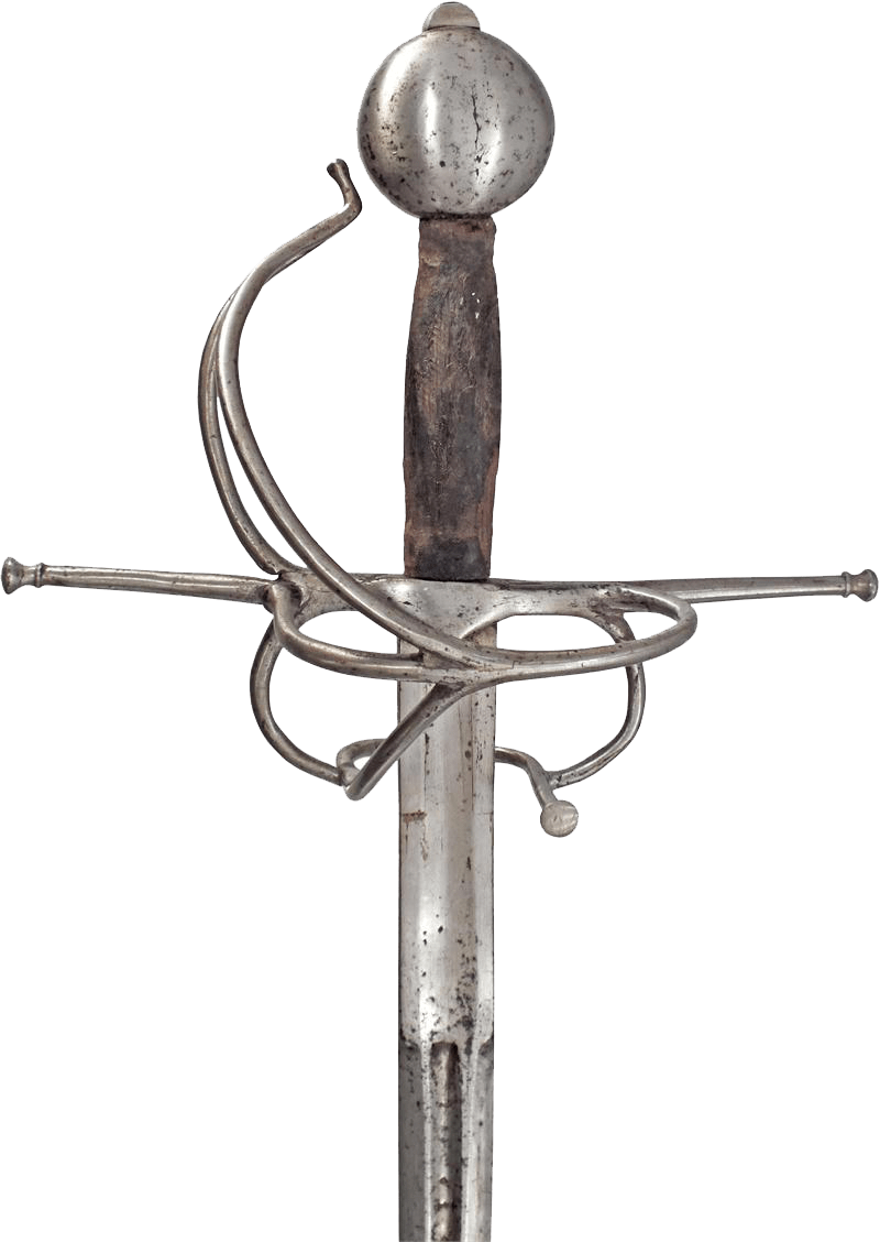 A RARE SPANISH OR ITALIAN WHEEL POMMEL RAPIER C.1530 - Fagan Arms