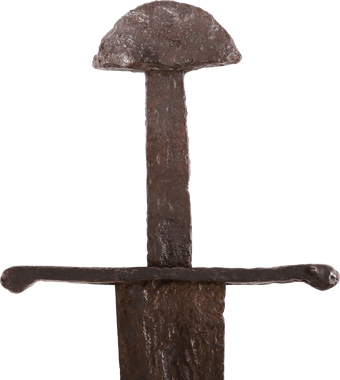 A RARE VIKING SWORD 10th CENTURY AD