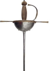 A SPANISH CUP HILT RAPIER C.1650 - Fagan Arms