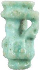 ANCIENT EGYPTIAN FAIENCE SITULA AMULET, 1096-656 BC - Fagan Arms