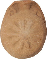 BYZANTINE RED TERRACOTTA PILGRIM'S FLASK - Fagan Arms