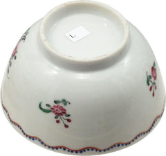 ENGLISH EXPORT TEA BOWL C.1780 - Fagan Arms