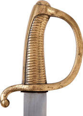 EUROPEAN, PROBABLY PRUSSIAN, REFURBISHED NAPOLEONIC INFANTRY HANGER, ANXI PATTERN - Fagan Arms