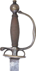 FRENCH SILVERED SMALLSWORD C.1700 - Fagan Arms