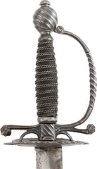 GOOD IRON HILT SMALLSWORD C.1760 - Fagan Arms