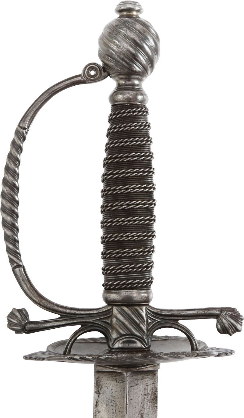 GOOD IRON HILT SMALLSWORD C.1760 - Fagan Arms