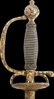 MAGNIFICANT FRENCH SMALLSWORD C.1720