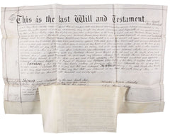 LAST WILL AND TESTAMENT OF SARAH ANN KIMBELL, PROBATED LONDON 1891 - Fagan Arms