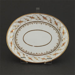 LOWESTOFT OVAL TRAY OR SERVING DISH C.1770 - Fagan Arms