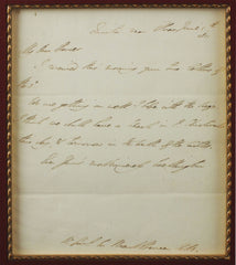 ORIGINAL DUKE OF WELLINGTON LETTER, JUNE 3, 1811 - Fagan Arms