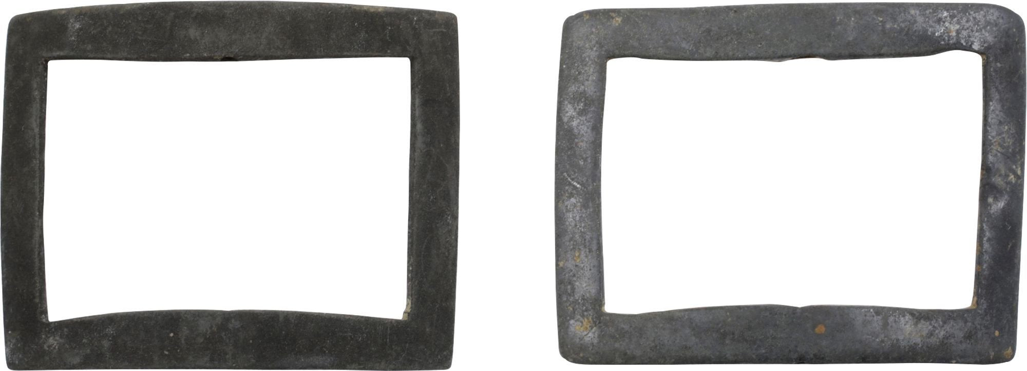 PAIR OF COLONIAL AMERICAN SHOE BUCKLES - Fagan Arms