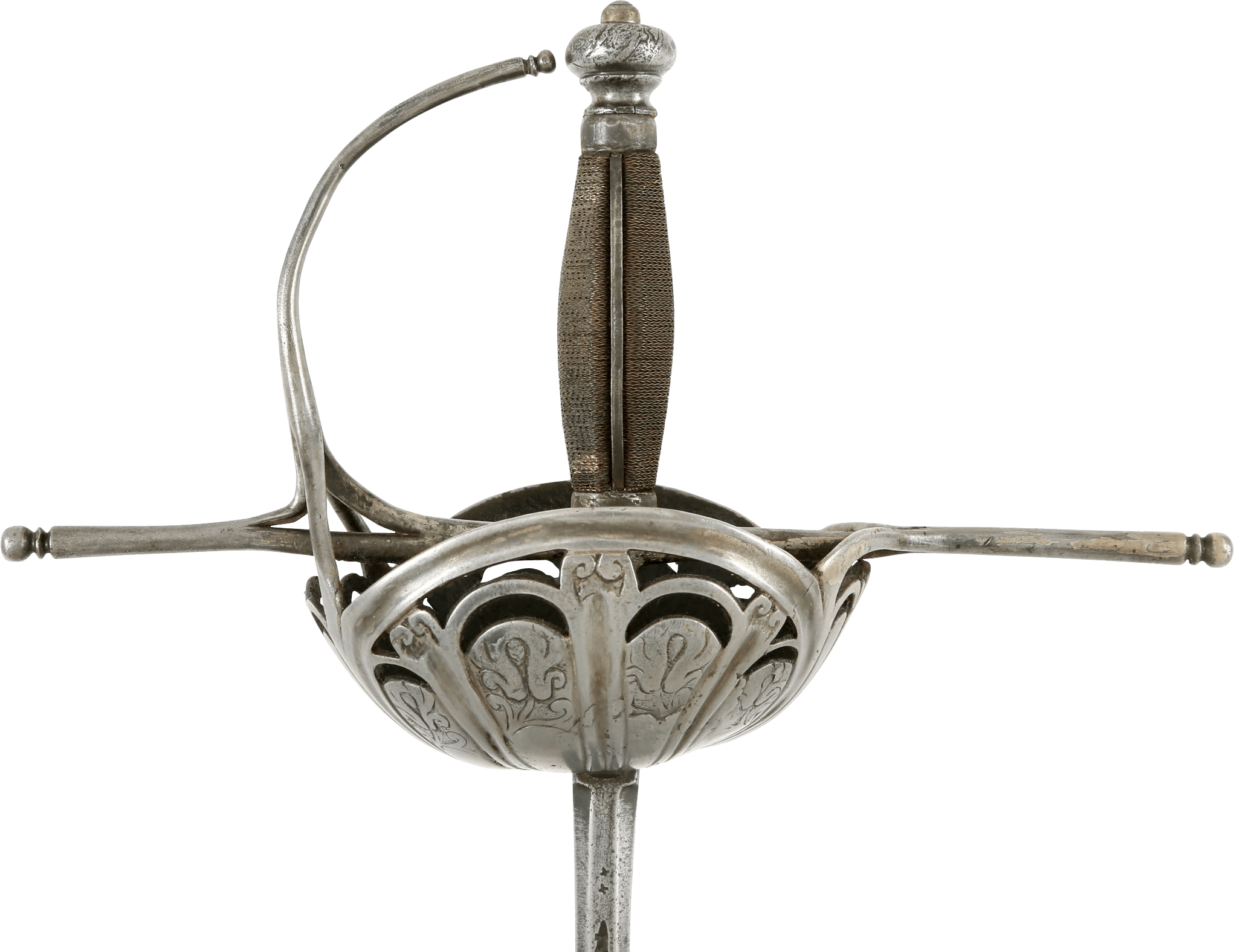 SPANISH CUP HILTED RAPIER C.1650 - Fagan Arms