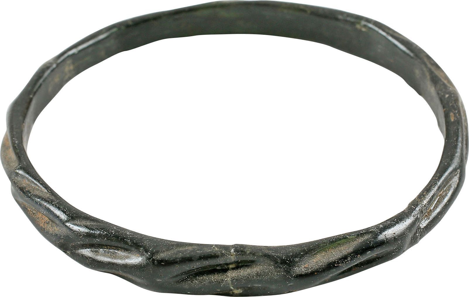 Wonderful provenance ROMAN GLASS BRACELET 2nd 4th CENTURY AD Ex Mary Margaret Motley Sheridan who Fagan Arms