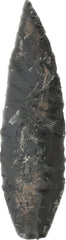FINE PRE-COLUMBIAN OBSIDIAN ARROWHEAD