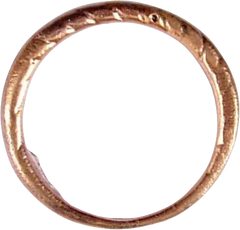 VIKING TWISTED RING, 9TH-10TH CENTURY AD SIZE 9 - Fagan Arms